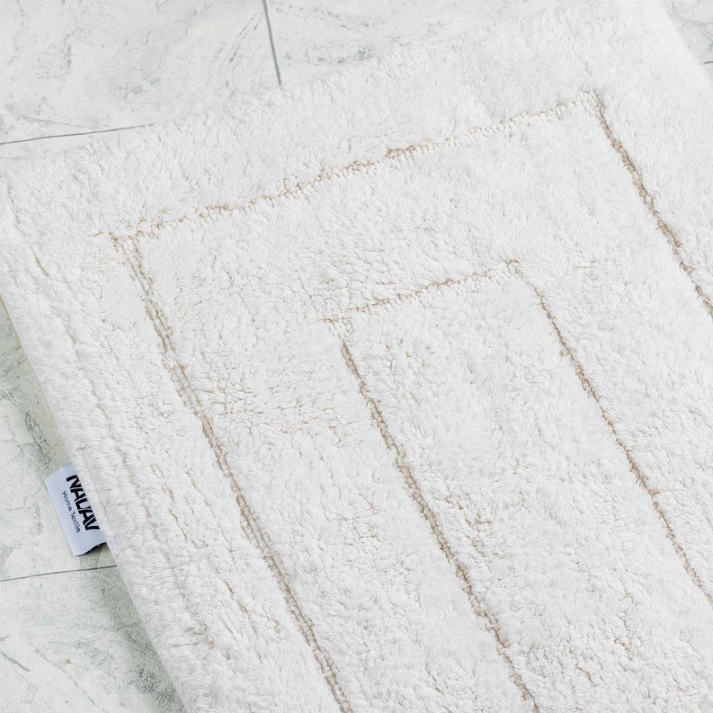 دعاسة أرضية فريم تركي فرو  كريمي مقاس 50 × 80 سم