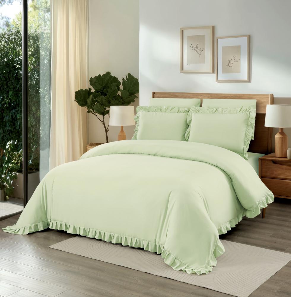 Summer Charm Duvet Cover Set Without Filling– Tiffany – 4 Pieces