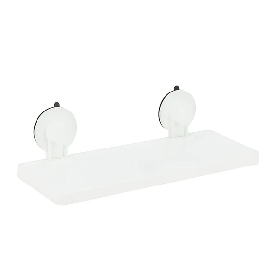 رف منظم لدش الحمام بقاعدة تثبيت بالشفط