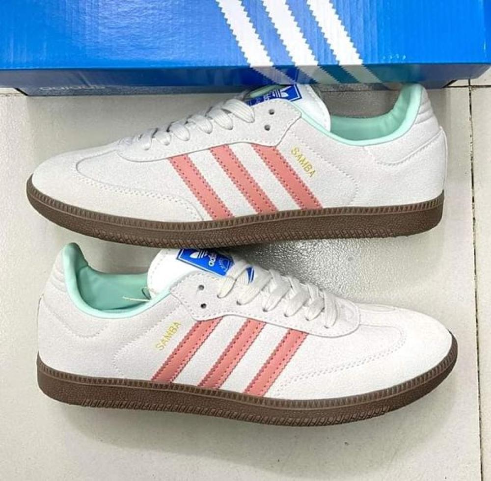 adidas gazelle silver green womens Adidas Women's Samba OG 'Pony' Sand Strata / Maroon / Warm Clay Low Top  Sneakers