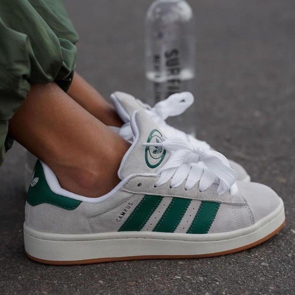 adidas gazelle silver green womens Adidas Campus 00s 