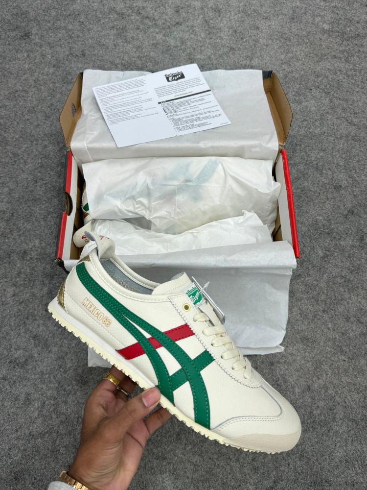 Onitsuka Tiger Mexico 66 Green stripes