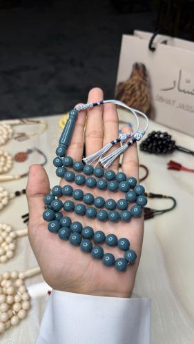 سبحة بكلايت شكه رمادي لون اخضر