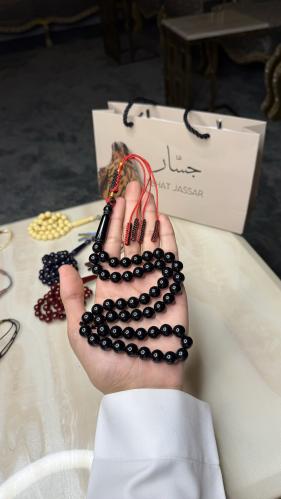 مسبحة بكلايت مع شكه لون اسود