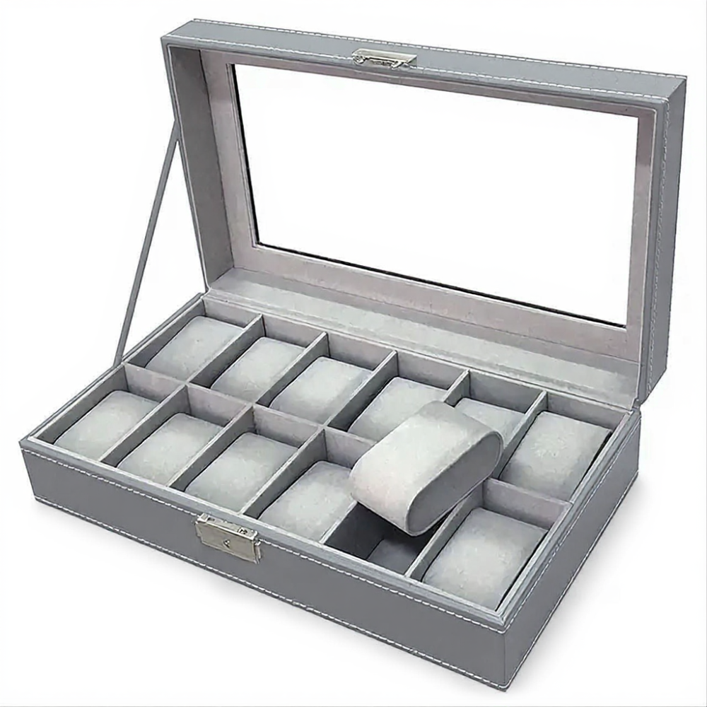 صندوق عرض ساعات بـ 12 فتحة