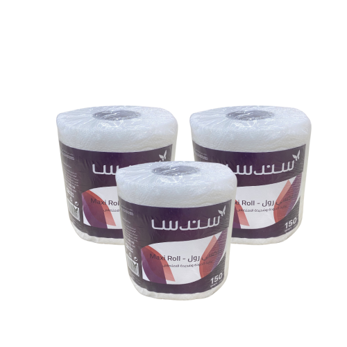 مناديل رول سندس 150متر 3 حبة Sands Roll Tissues 15...