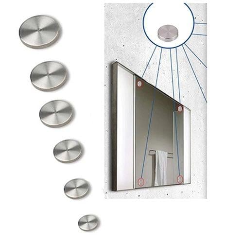 غطاء برغي ديكوري من الستانلس ستيل