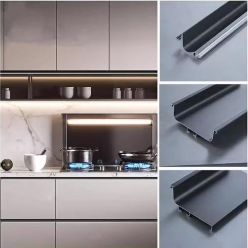 Hidden Aluminum Handles 3 meters long