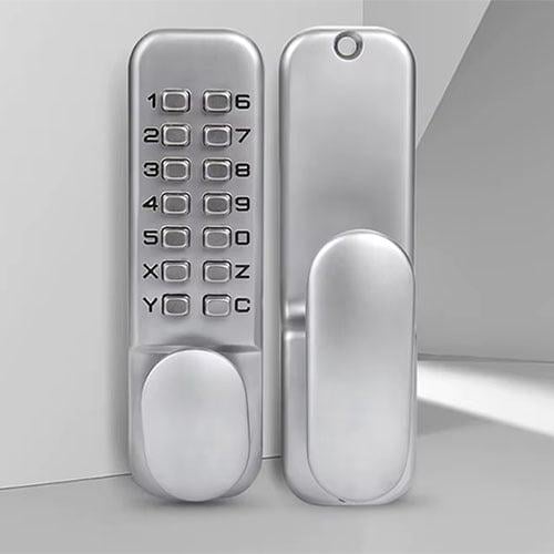 Digital Door Lock with Oval Handle