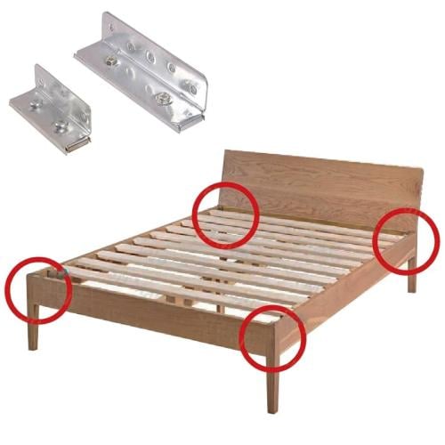 زوايا جمع سرير