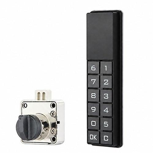 Electronic Drawer Lock with PIN Code – Black