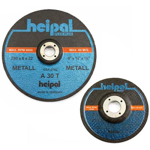 حجر جلخ حديد heipal مقاسين (5 إنش + 9 إنش)