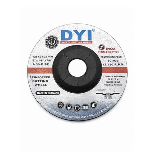 حجر قص ستانلس ستيل DYI مقاس 5 إنش