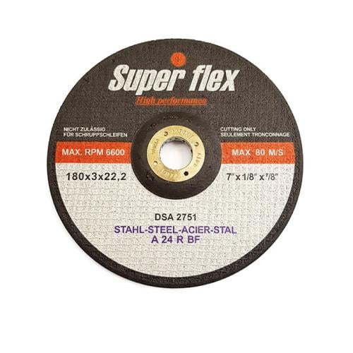 حجر قص حديد Super flex مقاس 7 إنش