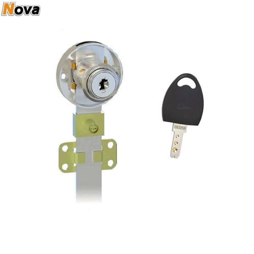 قفل اثاث خشب دائري مع السيخ