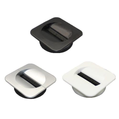 غطاء بلاستيك فتحة اسلاك طاولة الكمبيوتر