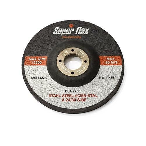 حجر جلخ حديد Super flex مقاس 5 إنش