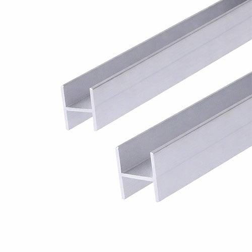 عارضة ربط H ألمنيوم لفواصل الحمّامات