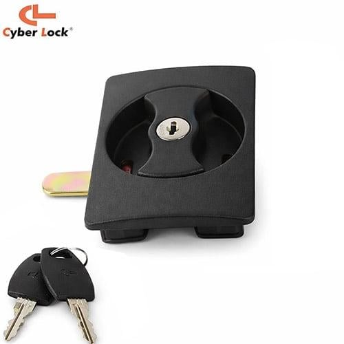 قفل خزائن باب مفصلي بلسان دوّار مخفي