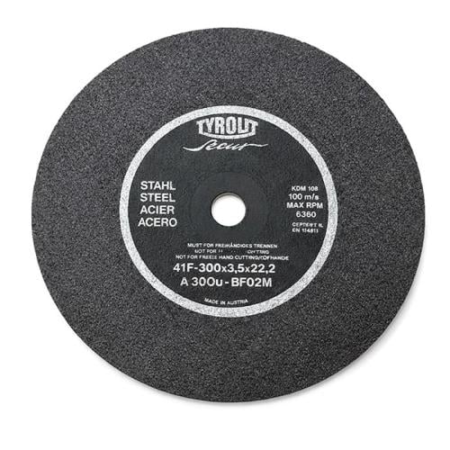 حجر قص حديد TYROLIT مقاس 12 إنش (300 مم)