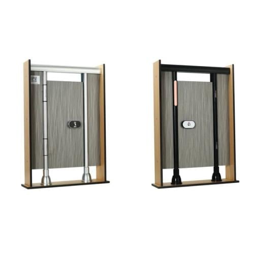 طقم المنيوم  قواطع ابواب الحمام