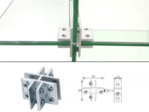 حامل رف زجاج