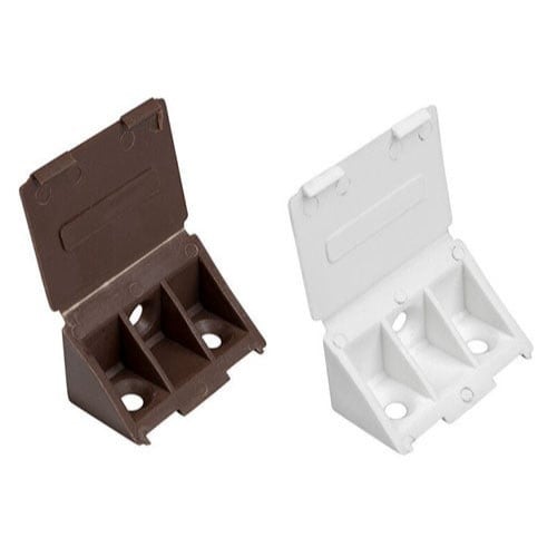 Plastic Corner Bracket with Cover