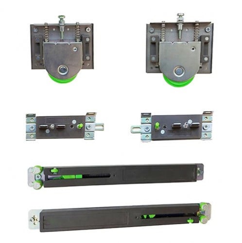 Sliding roller for wooden door