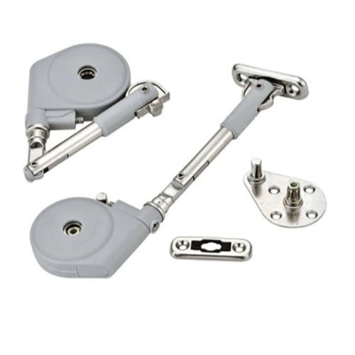 Gas spring door closer