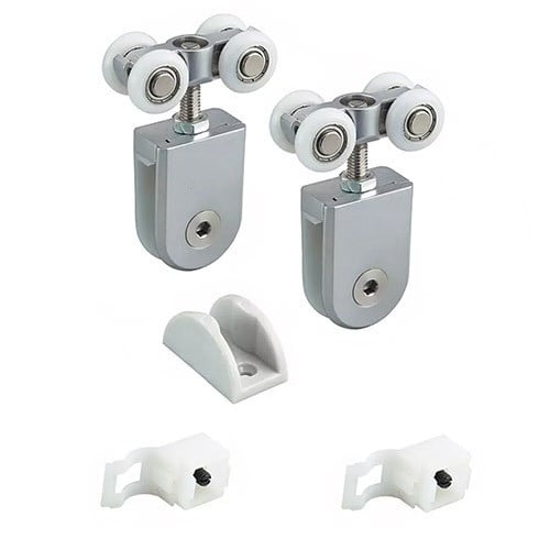 Sliding roller for glass door