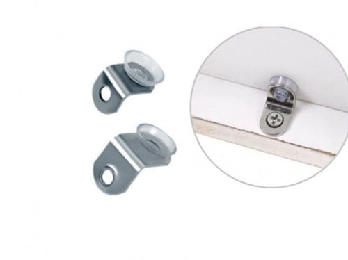 حامل زجاج لون كروم