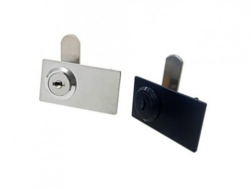 قفل زجاج درفتين