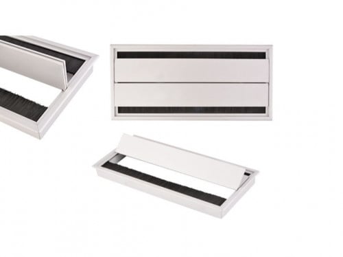 غطاء فتحة اسلاك جهتين طاولة الكمبيوتر