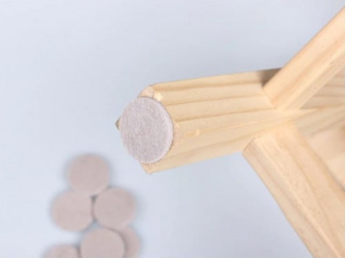 لباد دائري لون ابيض