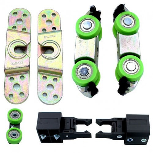 Heavy duty plastic roller