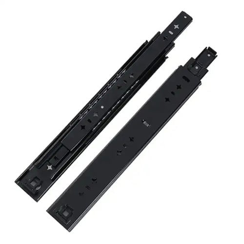 Slide rail 53mm black color