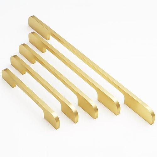 مقبض ذهبي أنيق بتصميم عصري