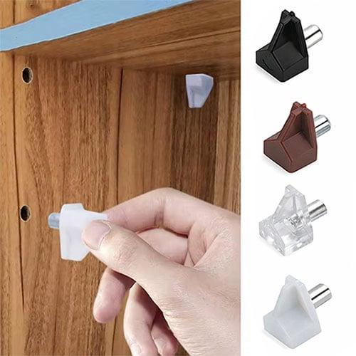 دعامات أرفف – قوية | شفافة | سهلة التركيب