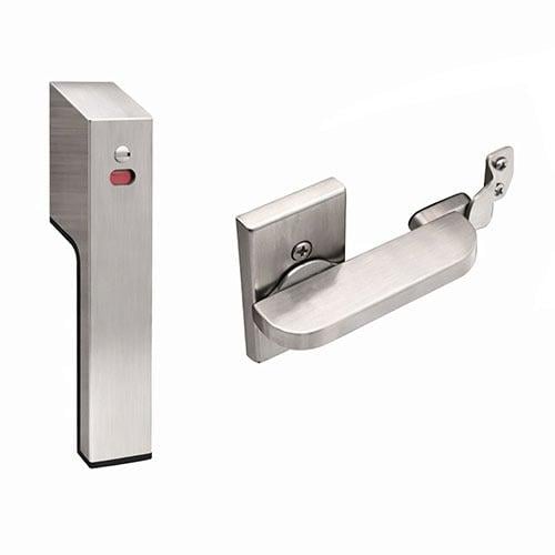 مقبض وقفل باب حمّام بمؤشر إشغال (مقبض كبير)