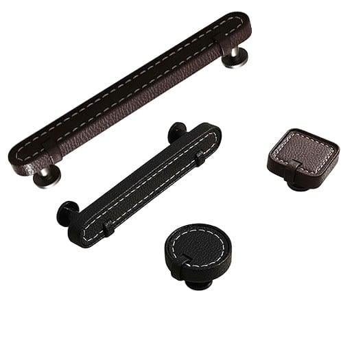 مقابض جلدية فاخرة بخياطة  أنيقة