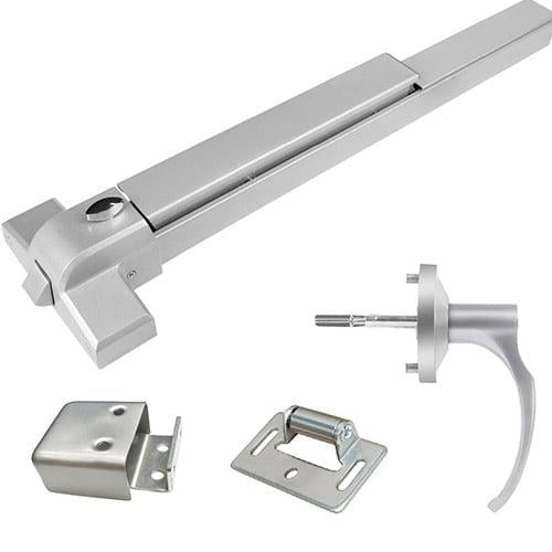 Integrated Emergency Lock with External Handle