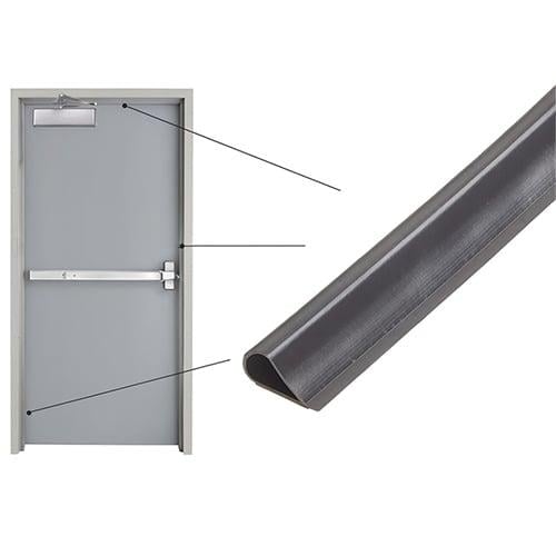 شريط سيليكون عازل ذاتي اللصق – أسود