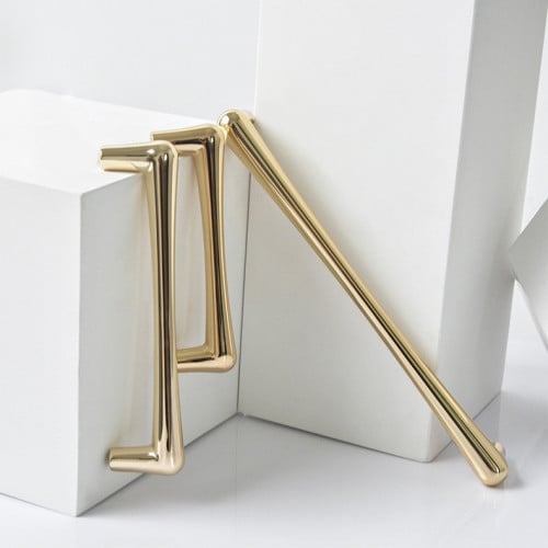 مقبض ذهبي فاخر للأدراج والخزائن