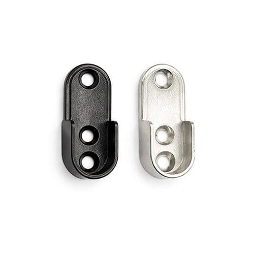 حامل ماسورة بيضاوي معدني