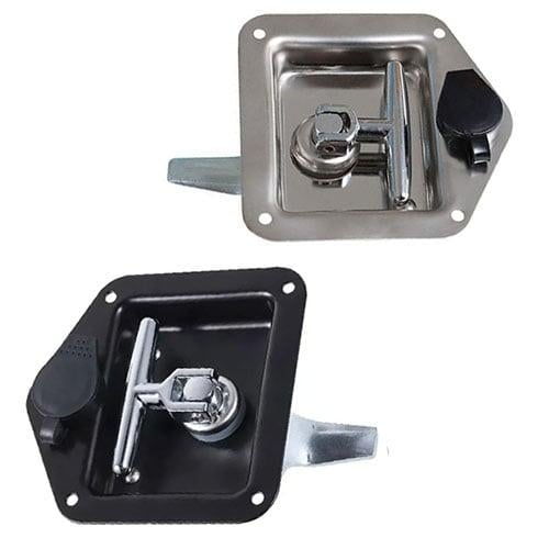 قفل صندوق بمقبض معدني