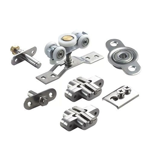 Folding door hardware fittings