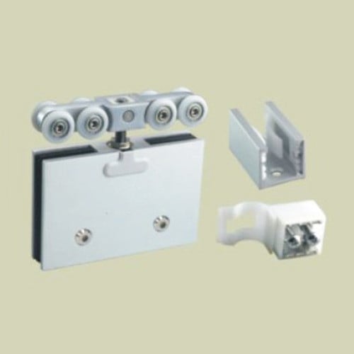 Sliding roller for glass door