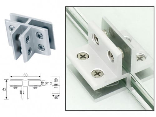 حامل رف زجاج