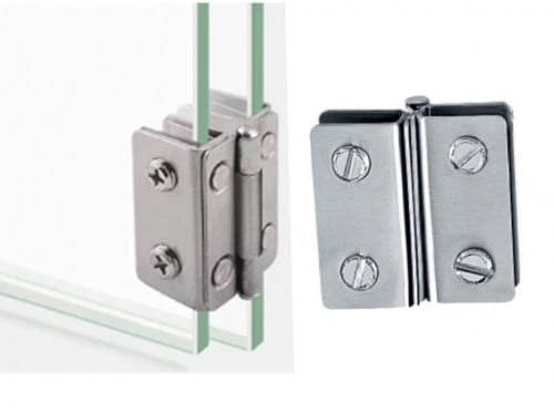 مفصلة زجاج استنلستيل 8-6 ملي