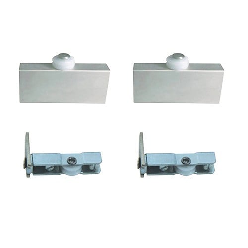 Sliding roller for glass